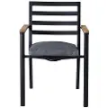 Venture Home Venture HomeBrasilia Armstol, 2-pkSvartSpisestolerFra Homeroom