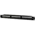 Gembird NPP-C524-002 - patch panel with cable management - 1U - 19"