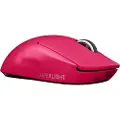 Logitech PRO X SUPERLIGHT trådløs spillmus - Mus - Optisk - 5 knapper - Trådløs - LIGHTSPEED - Logitech LIGHTSPEED-mottaker - Magenta