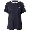 Adidas Essentials 3 Stripes Kortarmet T-skjorte