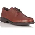 Fluchos for man. 9579_CIDA_LIBA Leather Clipper 9579 brown (40), Laces, Casual