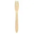 Multi Gaffel 190 mm Dinner lux voksbehandlet Bionedbrydelig Træ,10 pk x 100 stk/krt