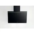 Whirlpool AKR 62F LT K - Panser - skorsteinvinklet - bredde: 59.8 cm - dybde: 32.6 cm - ekstraksjon og resirkulasjon (-) - svart