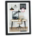 Zep Basic, Plast, Sort, Enkel bilderamme, Bord, Vegg, 20 x 25 cm, Rektangulær