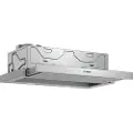 Bosch Serie | 4 DFM064A53 - Panser - teleskopisk - Nisje - bredde: 60 cm - dybde: 30 cm - ekstraksjon og resirkulasjon (-) - med intern motor - metallic sølv
