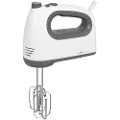 Clatronic HM 3775 - Håndmikser - 400 W - hvit/grå