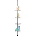 Wenko 18596100, Rustfritt stål, Rustfritt stål, Baderom, 280 mm, 200 mm, 2750 mm