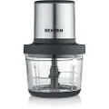 Severin KM 3866 - Huggemaskin - 1 liter - trådløs - 200 W - mattsvart / børstet rustfritt stål