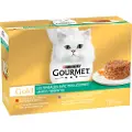 Gourmet Jumbopakke Gourmet Gold Raffinert Ragout 96 x 85 g - Okse, Kylling, Lam, Kalkun + grønnsaker