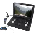 Soundmaster PDB1600SW, Bærbar DVD-spiller, Konvertibel, Sort, DVD-Video, MP3, VCD, CD, CD-R, CD-RW, DVD+R, DVD+RW, DVD-R, DVD-RW, DVB-T2