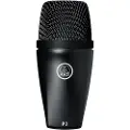 AKG P2 Dynamisk Mikrofon for Bassinstrumenter med Stativ og Kabler