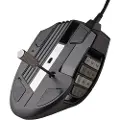 Corsair SCIMITAR RGB ELITE MMO - Svart - Gaming mus - Optisk - 17 - Svart med RGB-lys