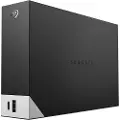 Seagate One Touch with hub STLC18000402 - Harddisk - 18 TB - ekstern (stasjonær) - USB 3.0 - svart - med Seagate Rescue Data Recovery