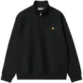 Carhartt WIP Half Zip American Script Half-Zip Genser svart