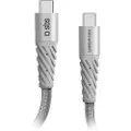 SBS TECABLEUNRELTCCK, 1,5 m, USB C, USB C, USB 2.0, Sølv