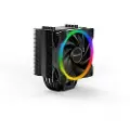 be quiet! Pure Rock 2 FX - Prosessorkjøler - (for: LGA1150, LGA1151, LGA1155, LGA1200, LGA1700, LGA2011, LGA2011-3 (Square ILM), LGA2066, AM4, AM5) - aluminium med kobberbasis - 120 mm
