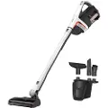Miele SMUL1, Støvsuger med stang, Uten pose, Hvit, 0,5 l, Tørr, HEPA