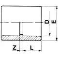 Cepex 01883 Pvc Ø160 Solventmuffe