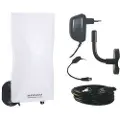 Trust DA-6100 - Antenne - plate - TV, radio - utendørs, kan monteres på vegg, stangmontering DVB-T/T2