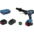 Bosch GSR Professional 18V-150 C - Drill/driver - trådløs - 2 hastigheter 13 mm - 150 N·m - 2 batterier - 18 V