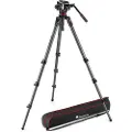 Manfrotto 504x Kulehode Med 536 Karbon Enbensstativ