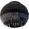 QAZQA Moderne taklampe sort 26 cm - Zoë