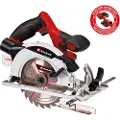 Einhell TE-CS 18/165-1 Li - Solo, Tre, Sort, Rød, Sølv, 16,5 cm, 4200 RPM, 5,4 cm, 2 cm - SOLO