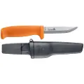 Hultafors standardkniv m/skede - Totallgd 208mm, skaft & skede i ekstra slagfast PP plast