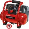 Einhell TE-AC 36/6/8 Li OF batteridrevet kompressor med tilbehør 8 bar 6 liter 2x18 V u/batteri og lader