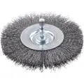 Kwb 607410, Stålbørste, 6 mm, 10 cm, 0,2 mm, Metall, Stein, Metall