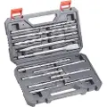 Kwb 240290, Rotasjons hammer, Drill bit set, 5 mm, 110 mm, porebetong, Betong, Stein, SDS Plus