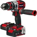 Einhell TE-CD 18 Li-i BL, Boremaskin med pistolgrep, Nøkkelløs, Aluminium, Sort, Rød, 1,3 cm, 1 cm, 500 RPM