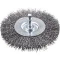 Kwb 607430, Stålbørste, 6 mm, 10 cm, 0,35 mm, Metall, Stein, Metall