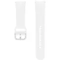 Samsung ET-SFR91 - Bånd for smart armbåndsur - Medium/stor - hvit - for Galaxy Watch4, Watch4 Classic, Watch5, Watch5 Pro