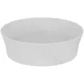 Ideal standard IPALYSS - Håndvask-Bowle 400x400x120 mm i hvid, Uden hanehul, Uden overløb - Diamatec