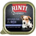 Rinti Megapakke Rinti Feinest 44 x 150 g - Fjærkre Pur & Rådyr
