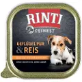 Rinti Megapakke Rinti Feinest 44 x 150 g - Fjærkre Pur & Ris