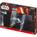 Revell modellsett Star Wars TIE Fighter i målestokk 1:110 - Nivå 3 - tro gjengivelse med mange detaljer - lett å lime og male - 03605 (MR-3605)