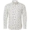 Chevalier Danson Contemporary Fit Shirt Men Royal L