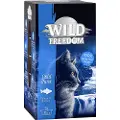 Wild Freedom Adult skåler 6 x 85 g - Cold River - Sei & Kylling