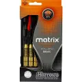 Harrows Darts Matrix, Stålspets, Svart, Guld, Orange, Vuxna, mässing, 20 g, 5,7 cm