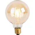 LUEDD E27 3-trinns dimmbar LED-pære G95 Goldline 5W 530lm 2200K
