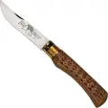Old Bear Collection Wood Carved XL foldekniv