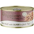 Applaws i gelé 6 x 70 g - Tunfisk & laks