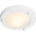 QAZQA Moderne taklampe hvit 18 cm IP44 - Yuma