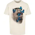 Mister tee Le Papillon Oversize Kortarmet T-skjorte