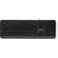 Nedis - keyboard - QWERTY - US International - black - Tastatur - Universal - Svart