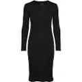 Vero Moda Lavender Lang Ermet Midi-kjole
