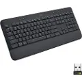 Logitech Signature K650 - Graphite - ND - Tastatur - Nordisk - Svart