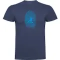 Kruskis Snowboarder Fingerprint Kortarmet T-skjorte